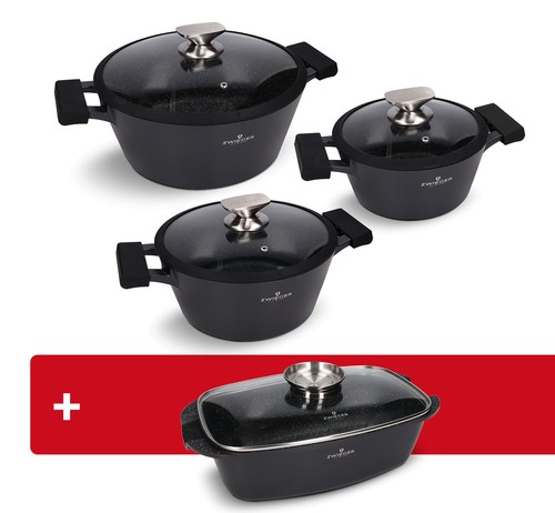 Zwieger kochtopf set tlg - kochtopf, 6-tlg